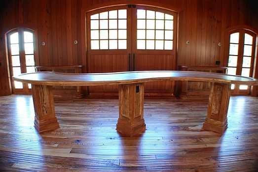 California Black Oak distressed floor