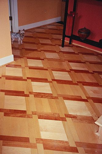 Grid Pattern Floor