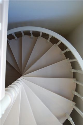 White Wash Maple Stairs